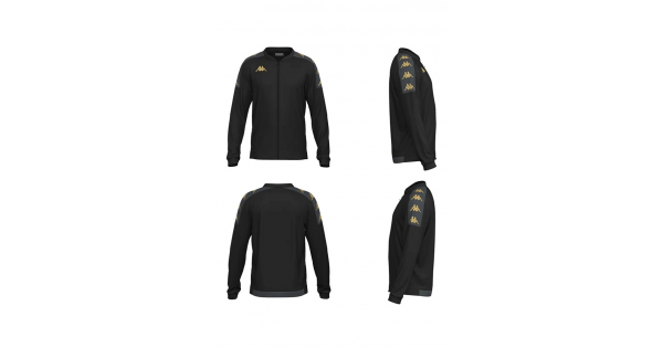 Kappa 4SOCCER GIULLIO BLACK-GREY DK - Nu 10% korting